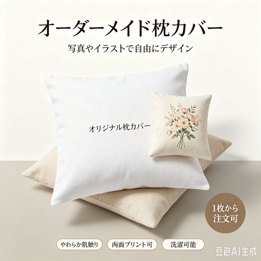 オリジナルクッションカバー